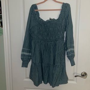 American Eagle, longsleeve, fit and flare fall dress